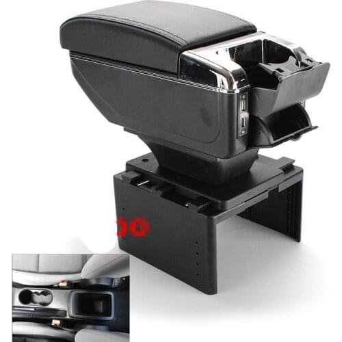 For Fiat Tipo Armrest Box Universal Car Central Armrest Storage Box modification accessories