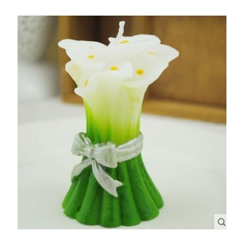 Silica Gel DIY Flower Silicone Mold Soap Mold Candle Molds Handmade Chocolate Jelly Cake Decorating Tools Mold Moulds PRZY