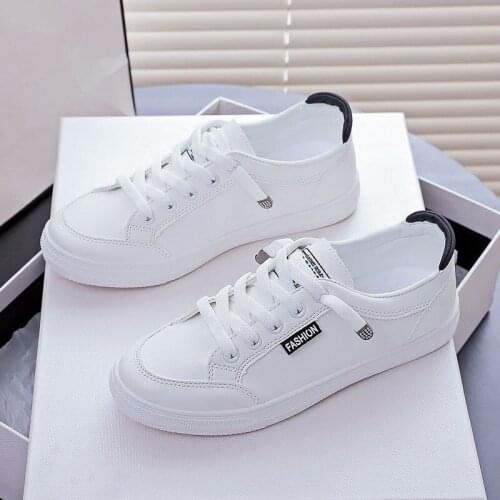 YSHUNIJ 2021 New small white shoes women flat all-match sneakers shoes for women sneakers