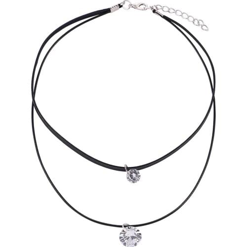 Bijoux Love Bohemian Multi layer Pendant Necklaces for Women Vintage Triangle Geometry Clavicle Choker Necklace Collier Femme