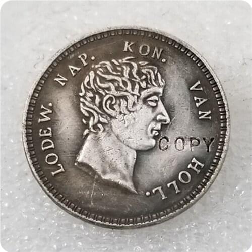 1809 Netherlands 10 stuivers Kingdom of Holland COIN COPY