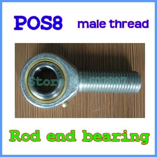 8mm shaft POS8 Famale Rod Ends Thread Bearing POS Series Rod Bearing Oscillating Bearing or left hand POS8L
