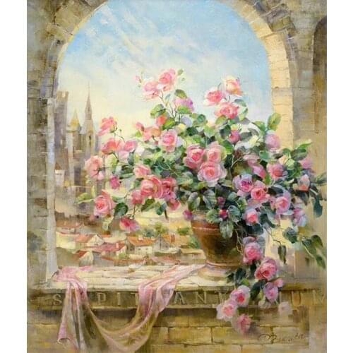 5D Diy diamond Painting Cross Stitch kits FULL Diamond Embroidery Phalaenopsis flower Picture 3D diamond Mosaic still life gift