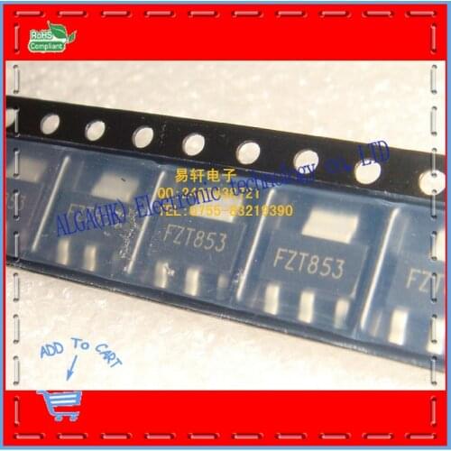 Free shipping 100% new original FZT853 FZT853TA SOT-223