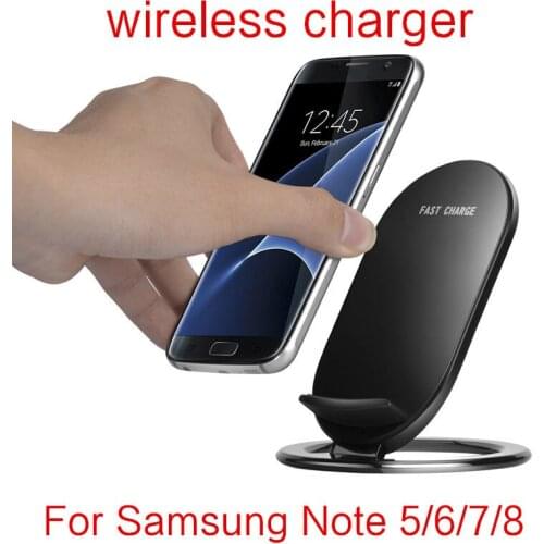 Wireless Charger For Samsung galaxy Note 8 note6 8 Phone Wireless Charger Note 5 note5 8 7 Smart Stand mini Mobile ouick charger