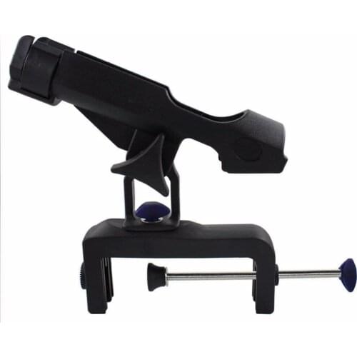 Stainless Steel Fishing Rod Holder Fishing Tackle Tool 360 Degree Rotatable Rod Holder Boat Support Tool Accessories RH30