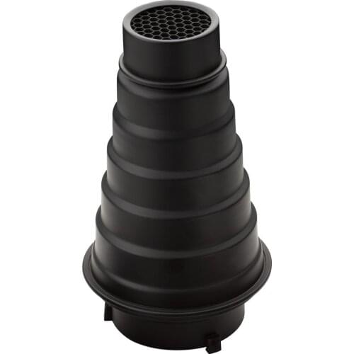 Godox SN-01 Bowens Mount Snoot Honeycomb Grid Light Beam Tube for Witstro AD600BM AD600B Universal Studio Strobe Flash