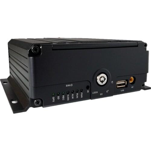 H.265 1080P 8CH HD vehicle hard disk and SD Card dvr with wifi gps G-sensor and hard disk