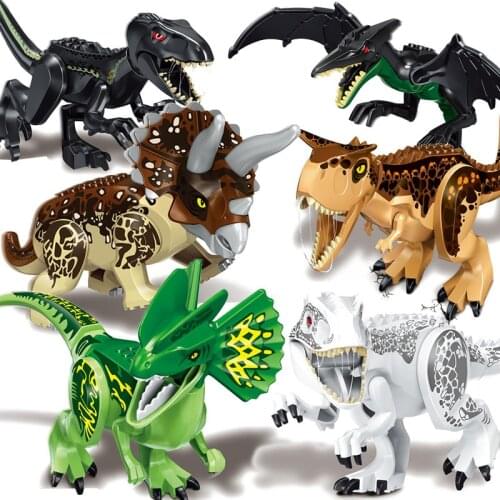 Big Size Jurassic Dinosaur Building Blocks Brick Toys Model Educational Blocks Toys for Children