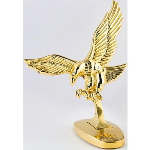 FOB metal Car hood bonnet badge emblem 5 star Flying Eagle Running horse Volga GAZ Deer logos for all car makers DIY Decoration