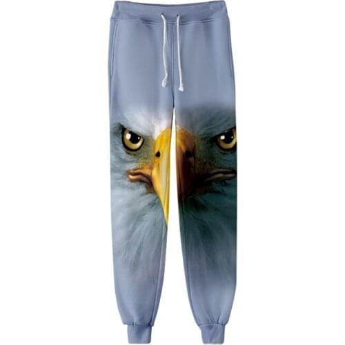 3d Print Eagle Cat Elephant Dog Orangutan Fashion Jogger Harem Pant Casual Men Women Long Loose Trouser Fitness Pants Sweatpants