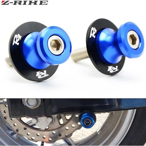 M6 Motorcycle accessories Swingarm Spools slider stand screws for yamaha YZF R1/R1M 1999 2000 2001 2002 2003 2004 2005 2007 2008