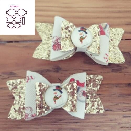 New Bow metal cutting die mould scrapbook decoration embossed photo album decoration card making DIY handicrafts