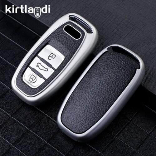 2021 New Tpu+leather for Audi A6 C7 Avant A3 8v A4 B8 B9 A5 A7 A8 Quattro Q3 Q5 Q7 2009-2015 Cover Car Key Case Holder