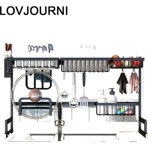 Organizadores De Rangement Organisateur Stainless Steel Organizador Cozinha Cocina Cuisine Kitchen Storage Rack Holder
