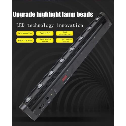 2pcs/lot LED Bar Beam Moving Head Light RGBW 8x12W Perfect For Mobile DJ Disco Party Nightclub Dance Floor Bar