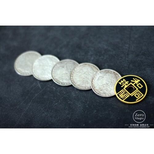 SICK by Ponta The Smith Teaching & 6 Coins Set / close-up stage street floating magic tricks products toys