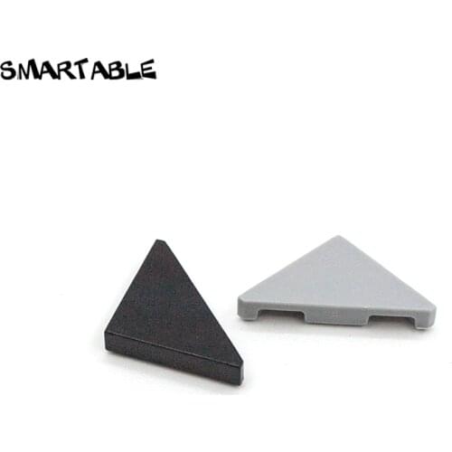 Smartable Tile 2x2 Triangular Building Blocks MOC Part Toys Set Compatible Major Brands 35787 / 69537 80pcs/lot