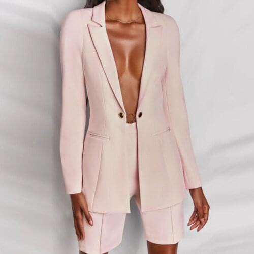 2021 Women Blazer Women Jackets Coats Elegant Office Workwear New Fashion Slim Solid Suit Jacket Ladies Casual Blazer