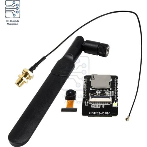 ESP32-CAM ESP32 CAM WiFi Bluetooth Camera Module Development Board OV2640 2MP TF Card Slot IPEX 2.4G SMA Antenna for Arduino