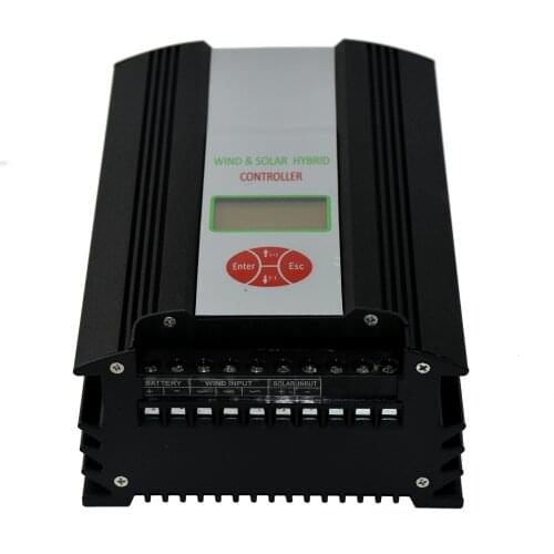 900W 48V wind solar hybrid controller( 600w wind + 300w solar+LCD display) / hybrid regulator charger