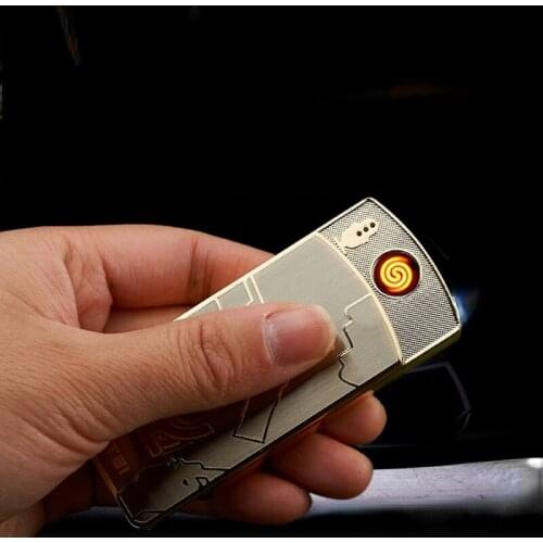Intelligent Voice Shaking Said Blowing Cigarette Lighter USB Charging Lighter Creative Smoking Accessories for Weed Cool for Men