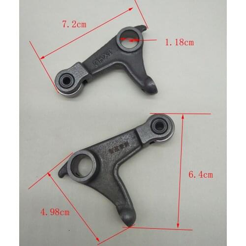 A589 Motorcycle Engine Down Rocker Arm For Zongshen Tricycle ZS200 Water-Cooled Silent Rocker With Bearing