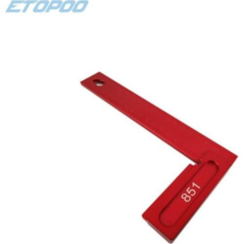 0-200mm Aluminum alloy square ruler Height ruler Woodworking ruler Angle ruler Imperial square ruler Woodworking measuring tool