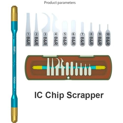 IC Chip Ultra Thin Glue Remove Blade for Phone NAND CPU UV Glue Cleaning BGA Rework Disassemble Knife DIY Repair Tools