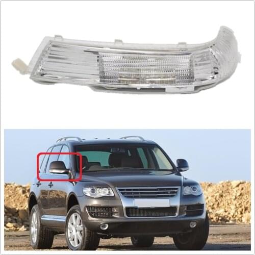 Right Side For VW Touareg 2002 2003 2004 2005 2006 Car-Stying Rear Mirror LED Turn Signal Indicator Light Lamp