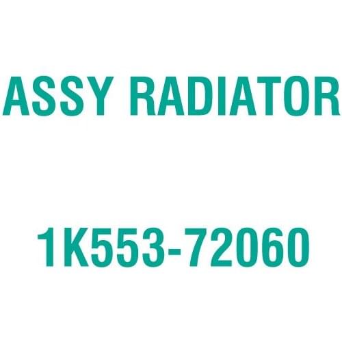 For Kubota 1K553-72060 ASSY RADIATOR