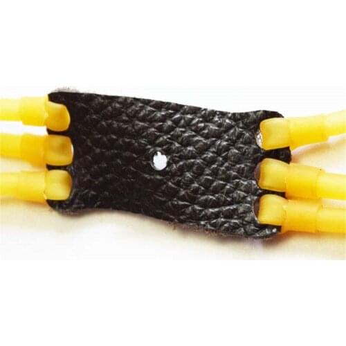 Six Powerful Elastic Rubber Band Slingshot Hunting Bow Outdoor Hunting Slingshot Catapult Rubber Band Cheap 3 Cards 6 Strands