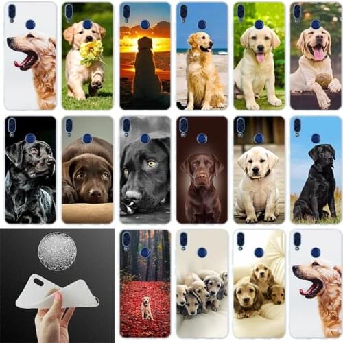 Soft Silicone Cover Phone Case Labrador Retriever dog For Huawei Honor 30 20 10 9 Lite 9a 8a 7a pro 8x 10i 30s
