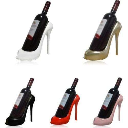 High Heel Wine Rack Resin Wine Bottle Display Stand Home Living Room Hotel Table Decoration Wedding Ornament Innovative