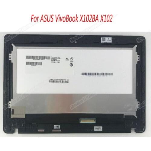 LCD Touch Screen Digitizer Assembly Frame B101XTN01.1 For ASUS VivoBook X102BA
