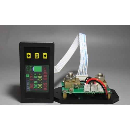 1.8-inch Color Screen Voltage\current Meter\temperature\coulomb\capacity\power Meter\battery Management System