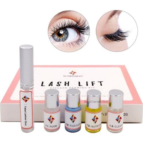 5Pcs/Lot Lash Lifting Set Eyelash Perming Curling Growth Treatment Liquid Eyelash Enhancer Perm Eye Growth Treatments Makeup