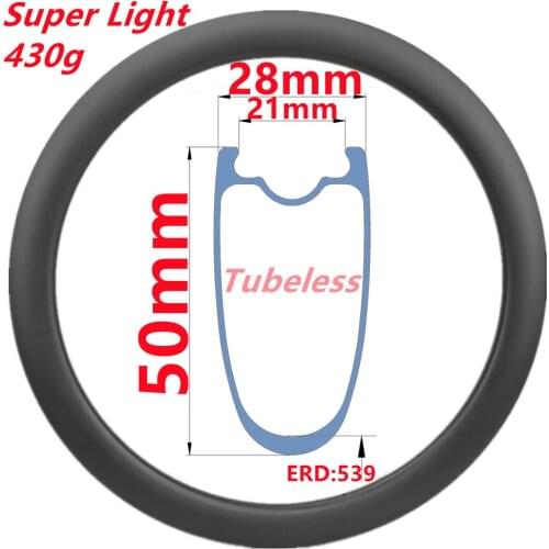 700C Carbon Rim 28mm Wide 40mm Depth 700C Road Bike Rims Factory Sell Road Bike Carbon Rims Super Light Road Bike Carbon Rims