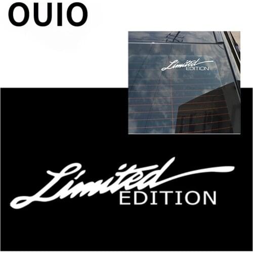OUIO Car Sticker LIMITED EDITION Creative Vinyl Decal for Opel Astra h j g k Insignia Corsa d vectra c Volvo S60 XC90 V40 XC60