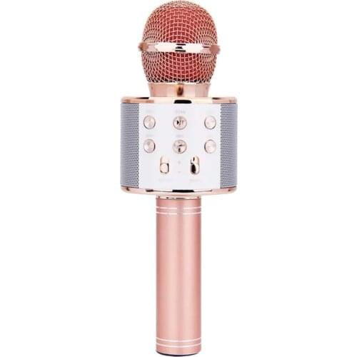 Bluetooth KTV Wireless Karaoke Handheld Microphone USB Player Mic Speaker Portable Christmas Birthday Home Party HOT
