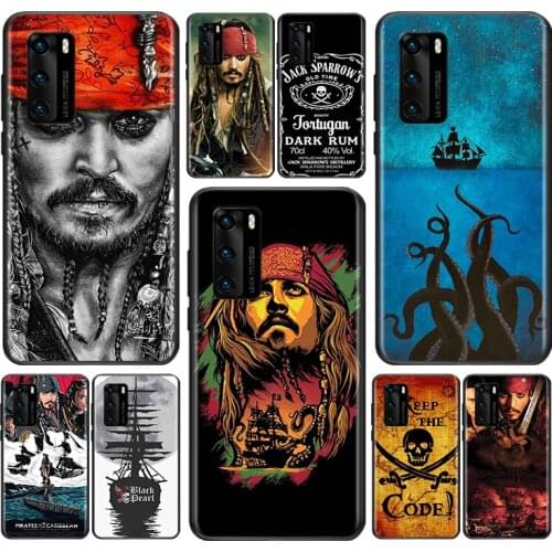 Pirates Caribbean For Huawei P Smart Z S Pro Plus 2018 2019 2020 2021 Mate 10 20 30 40 RS PRO Plus lite Phone Case