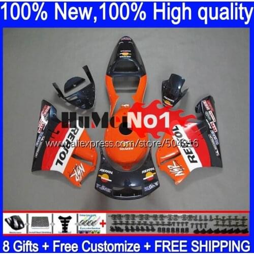 Body For HONDA NSR250R NS250 NSR 250 NSR 250R 1988 1989 131MC.22 MC16 MC18 PGM2 Repsol blue NSR250 R RR NSR250RR 88 89 Fairing