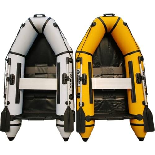 3 Person 230cm PVC Inflatable Assault Boat Speed Yacht Dinghy Kayak Canoe Hovercraft Sailboat Surfing Sailing Board Floor