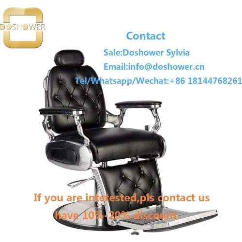 Barber and beauty furniture with hair cut styling chair for high quality barber chair vintage