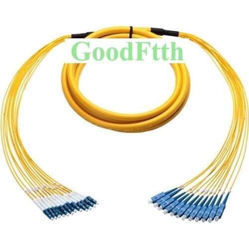 Patch Cord SC to LC UPC SM 12Cores Breakout each 2.0mm GoodFtth 10-50m