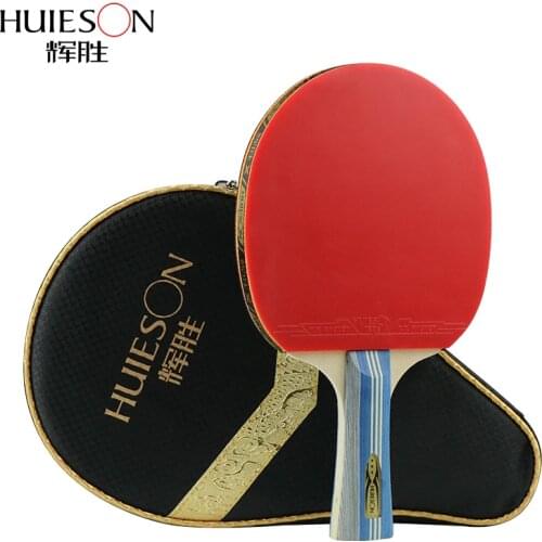HUIESON Table tennis racket 3 star Ping Pong Pad Racket table tennis blade table tennis bat