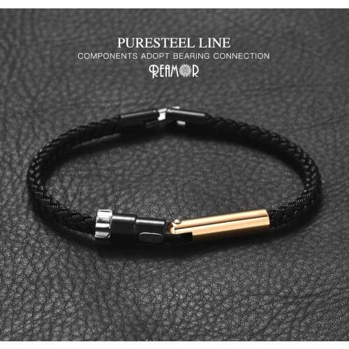 REAMOR Golden Bracelets