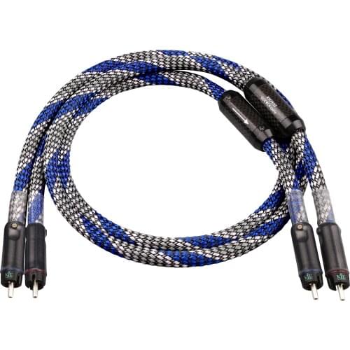 RYCFENZ HiFi OCC RCA cable FURUTECH FA-αS22 Aingle Crystal Copper with ETI Absolute Harmony Sliver RCA plug