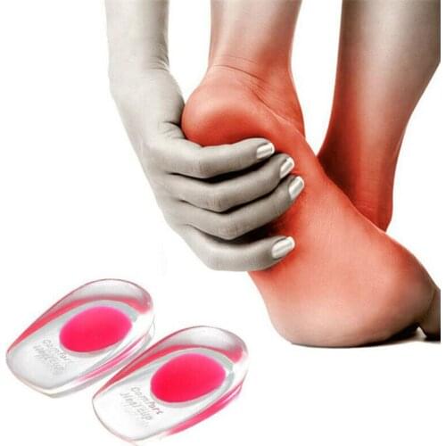 Silicone Insole Insert Massage High Heels Non-Slip Pain Pad Mens And Womens Movement Hiking Insole