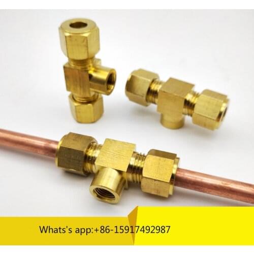 High pressure atomizing system pipe joint,9.52mm water pipe connector, Slip Lock Misting Connectors